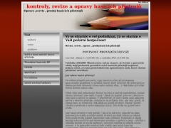 kontroly, revize a opravy hascch pstroj