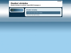 Osobn strnka