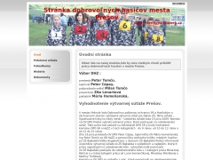 Strnka dobrovonch hasiov mesta Preov