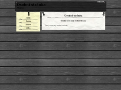 Osobn strnka