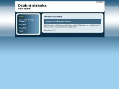 Osobn strnka