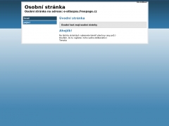 Osobn strnka