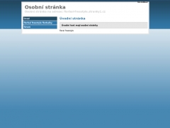 Osobn strnka