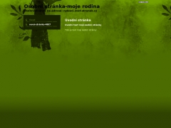 Osobn strnka-moje rodina