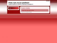 Free run.vs.Le parkour
