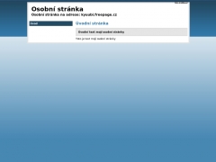 Osobn� str�nka