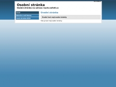 Osobn strnka