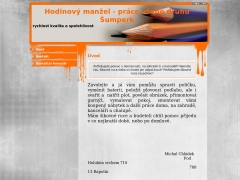 Hodinov manel - prce veho druhu umperk