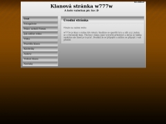 Klanov strnka w777w