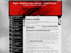 MgA. Vladimr Ben Bene - PORTFOLIO