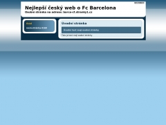 Nejlep esk web o Fc Barcelona
