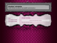 Osobn strnka