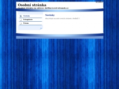 Osobn� str�nka