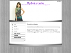 Osobn strnka