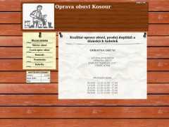 Oprava obuvi Kosour