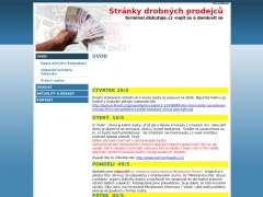 Str�nky drobn�ch prodejc�