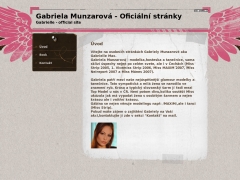 Gabriela Munzarov - Oficiln strnky