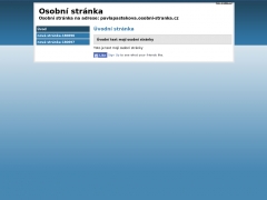 Osobn strnka