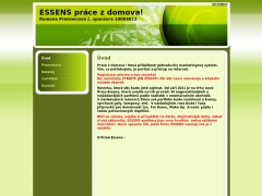 ESSENS prce z domova!
