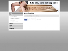 Kde blb, tam nebezpeno