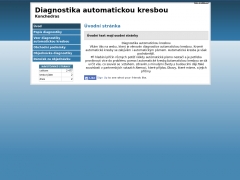 Diagnostika automatickou kresbou