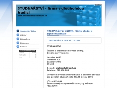 STUDNASTV  -  firma s dlouholetou tradic