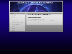 klikacky a vdlek na internetu