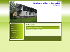 Rodinn dm u Peterk