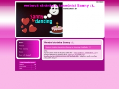 webov strnka o tanenici Sanny :)..