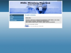 MVDr. Miroslava Menclov