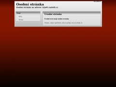 Osobn strnka