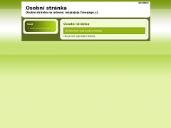 Osobn strnka
