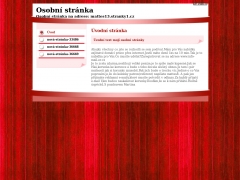 Osobn strnka