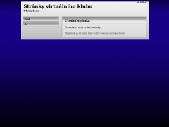 Strnky virtulnho klubu
